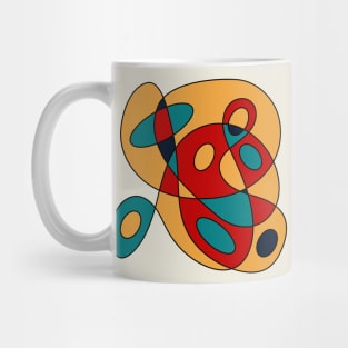 Surreal Amoeba #9 (Miro Inspired) Mug